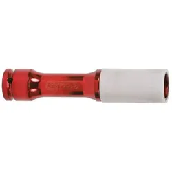 1/2" Alu-Felgen Kraft-Stecknuss, XL, 21mm - rot