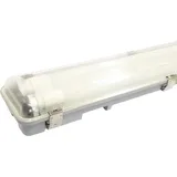 blulaxa® LED-Feuchtraum-Wannenleuchte HumiLED vari / mit zwei LED Glas Röhren - 1585 x 112 x 63 / 48 / 4400
