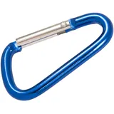 CONACORD Karabinerhaken Aluminium Ø 5 mm x 50 mm Blau