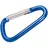 CONACORD Karabinerhaken Aluminium Ø 5 mm x 50 mm Blau
