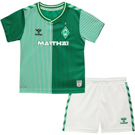 hummel Werder Bremen 23-24 Heim Teamtrikot Kinder, grün,