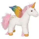 Die Spiegelburg Einhorn Cosy Einhorn-Paradies 27 cm Weiß