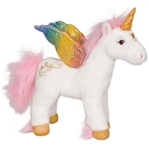 Die Spiegelburg Einhorn Cosy Einhorn-Paradies 27 cm Weiß