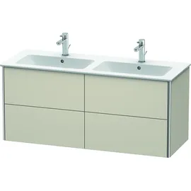 Duravit XSquare 128x47,8x56cm, 4 Schubk., wandhängend, Taupe