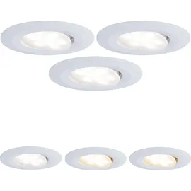 Paulmann Einbauleuchte Calla 3x5,5W rund Weiß matt