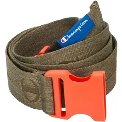 Champion Gürtel für Damen und Herren Steckschnallen-Gürtel moderner Alltags-Gürtel mit Marken-Logo 123 cm CM3-0805-340 Olivgrün - One-Size