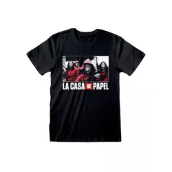 T-Shirt Money Heist Photo and Logo (größe M)