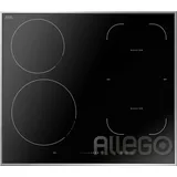 Induktionskochfeld 60cm autark 4 Zonen Slider Edelstahl Brückenfunktion