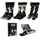 Cerdá Disney Villains Socken 3 Paare Schwarz 36-43