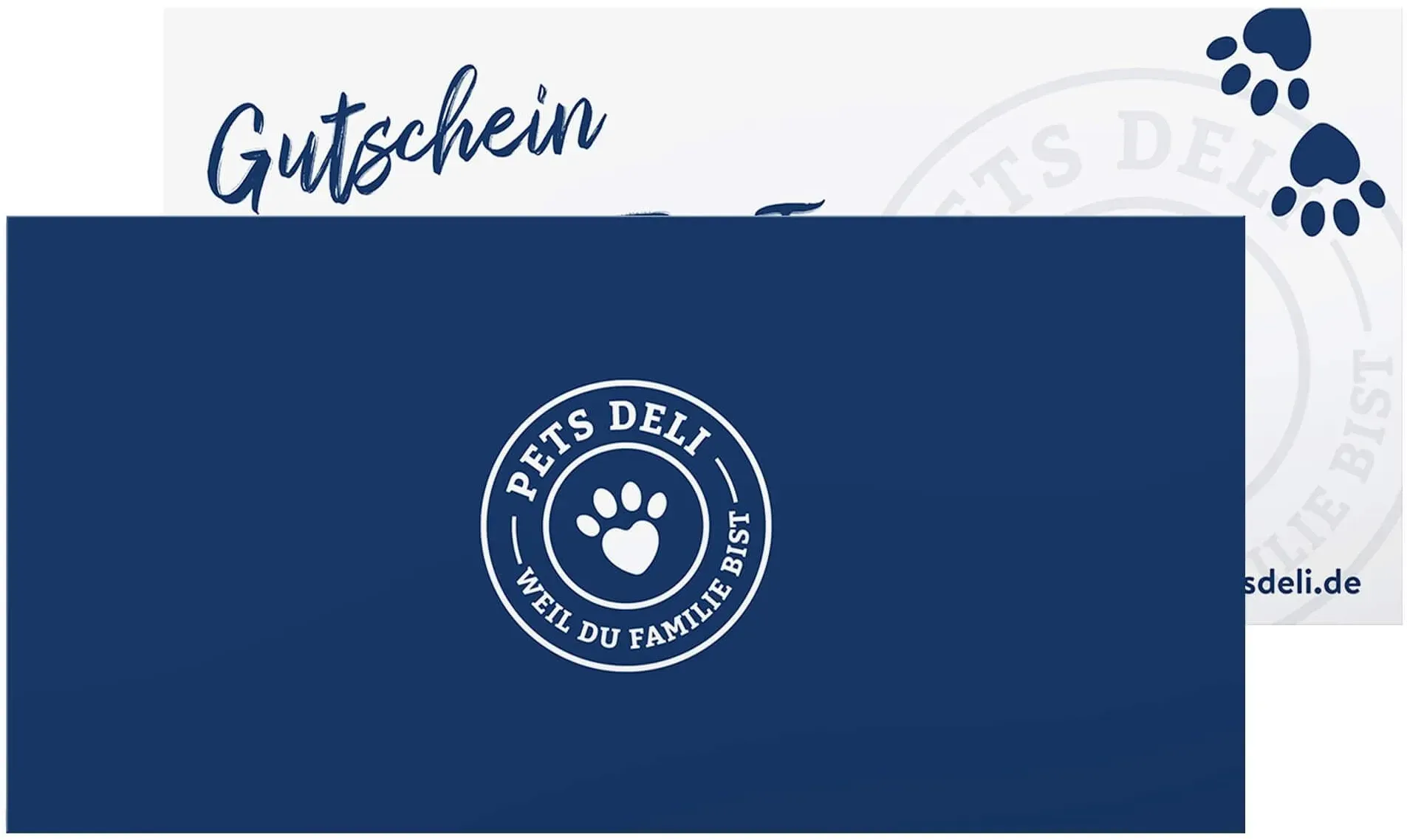 Pets Deli Gutscheinkarte (Ideal als Geschenk) - 25€