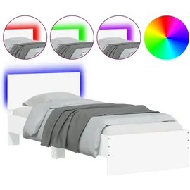 vidaXL 90 x 200 cm Weiß