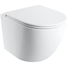 Omnires Ottawa Wand-WC mit WC-Sitz Weiß matt