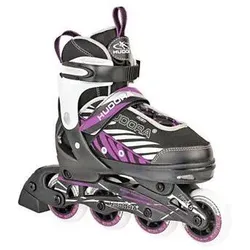 Inline Skates -  Mia - Schwarz/Lila - Gr. 37-40 SCHWARZ|malvenfarben 37