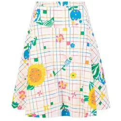 Blutsgeschwister Sommerrock Romance Rules the World - happy vintage flower L