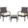 Aktive 2 Sessel 54 x 59 x 79 cm schwarz