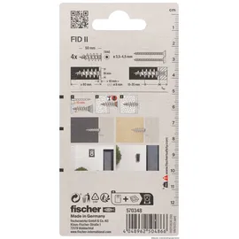 Fischer FID II Dämmstoffdübel 50 mm 4 Stück