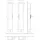 Sanipa 3way Hochschrank 40 x 17,0 x 19,9 cm Anthrazit-Glanz MDF/Spanplatte
