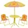MARELIDA Blume YOKO Set 4-tlg. Gelb/Orange/Rosa