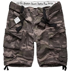 Surplus Division Shorts, schwarz, Größe 5XL für Männer
