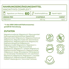 vision healthcare b.v. MagNityX15 Magnesium Komplex Kapseln 120 St.