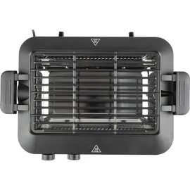 Silvercrest SILVERCREST® Multifunktionsgrill Tischgrill Grill mit Kebabfunktion 1600 Watt