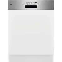 AEG GT8200B2SFM Einbau-Geschirrspüler (teilintegrierbar, 600 mm, Weiß)