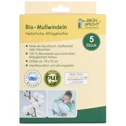 Grünspecht Bio-Mullwindeln (5St)