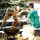 Relaxdays Räucherbrett 21 cm Holz Edelstahl natur