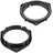 SCHLAUER-SHOP24 Lautsprecherringe Ø 165 mm für Kia Picanto ab 2012-> Hyundai i10 ab 2013 >