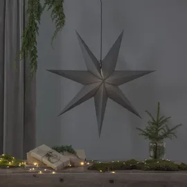 Star Trading Weihnachtsstern Ozen 100 cm grau
