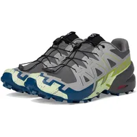 Salomon Herren Trailrunningschuhe Shoes, SPEEDCROSS, castlerock/lime cream/poseidon 44