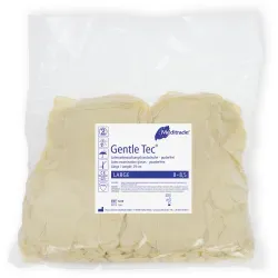 Meditrade Gentle Tec® Untersuchungshandschuhe Latex 1229L , 1 Karton = 10 x 100 Stück = 1000 Stück, Größe M