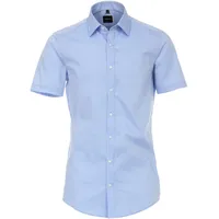 Venti Herren, Kurzarmhemd blau blau, NOS