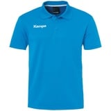 Kempa Handball Polyester Poloshirt Kinder blau Größe 140