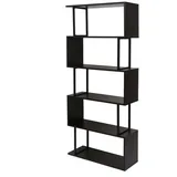 MCW Bücherregal 183 x 80 x 30 cm Dunkelbraun