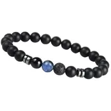 GOOD.designs Perlenarmband aus echten Natursteinen blau
