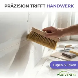 varivendo Handfeger Maler-Abstauber 17,5x2,5 cm Beige 1 St.