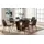 B&D home Willem 120-160 x 76 x 80 cm schwarz