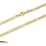 333er Goldarmband: Figaroarmband Gold 21cm
