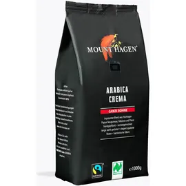 Mount Hagen Arabica Crema ganze Bohnen 1000 g