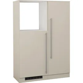 WIHO KÜCHEN Küchenzeile Chicago 110 cm beige