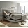 Lomadox Boxspringbett Doppelbett elektrisch verstellbar in der Farbe sand in 180x200cm mit 7-Zonen-Tonnentaschenfederkern-Matratze - Beige