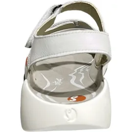 Softinos Riemchensandale Damen Weiß 40
