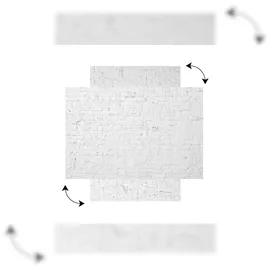 ALLboards Magnettafel 60,0 x 40,0 cm Ziegel