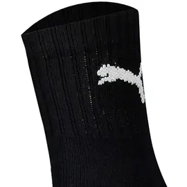 Puma Short Crew Tennissocken 6er Pack Weiß/Schwarz 39-42