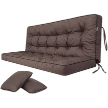 Sellbee Bankauflage 150 x 49 x 56 cm braun 2 St.