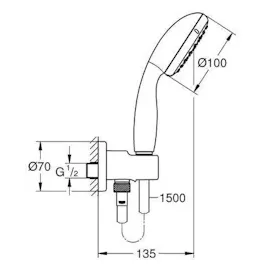 Grohe Tempesta 100 26406001