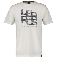 T-Shirt LERROS "LERROS LERROS" Gr. 4XL, broken white Herren Shirts T-Shirts