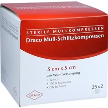 dr. ausbüttel gmbh & co. kg Schlitzkompressen Mull 5 x 5 cm 50 St.