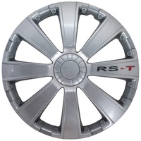 Autostyle AUTO-STYLE Satz Radzierblenden RS-T 14-Zoll Silber